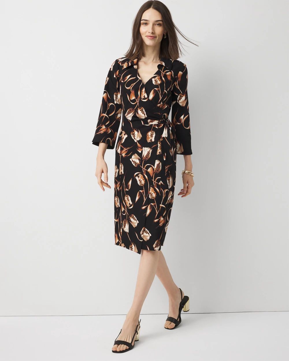 Petite Wrap Dress | White House Black Market